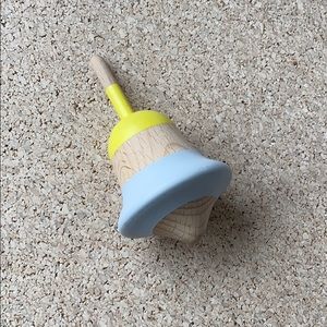 NWOT HAY wooden spinning top